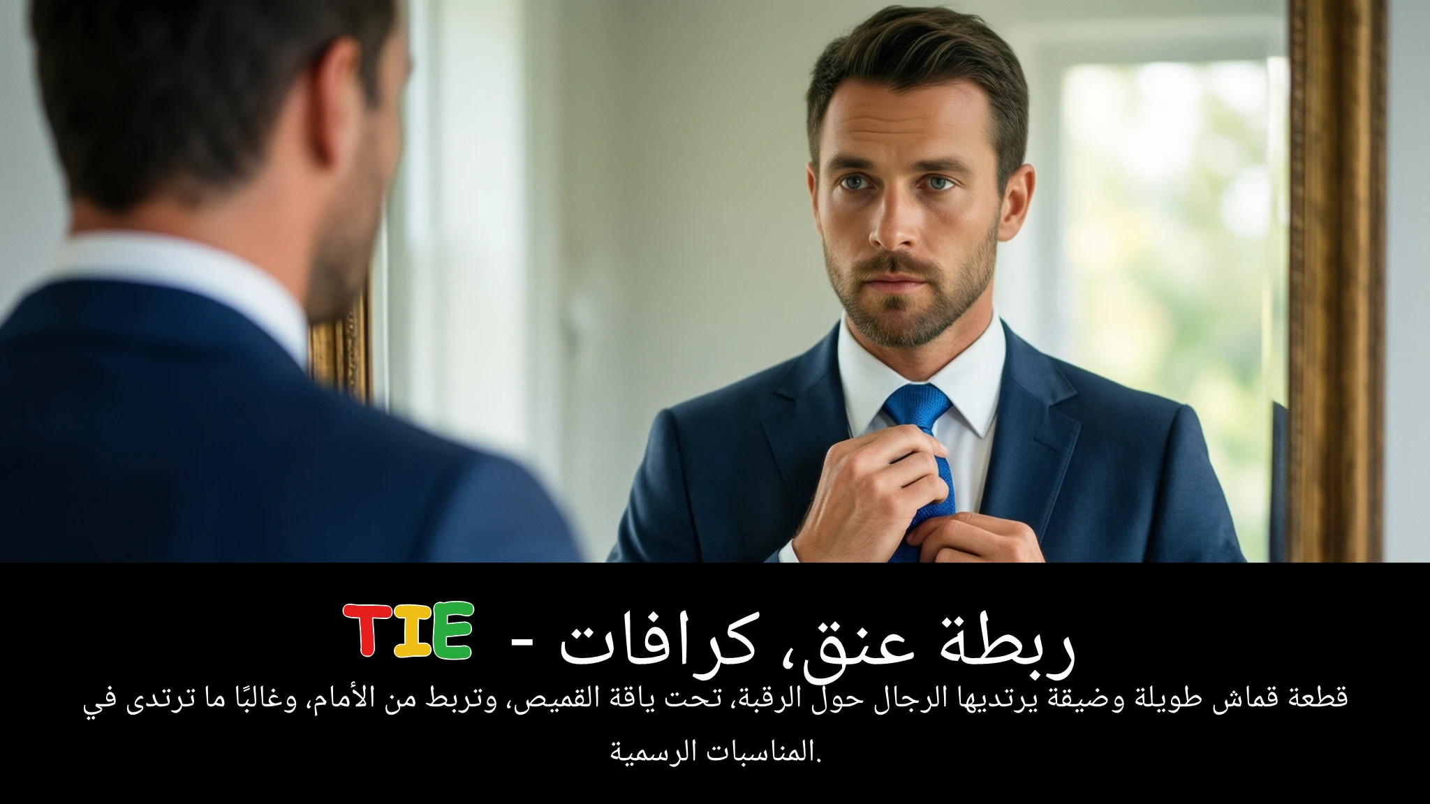 Arabic Illustration for tie